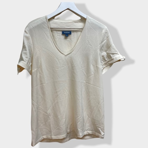 MODCLOTH White Tie Sleeve Blouse - Picture 1 of 6